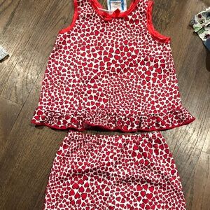 24M ❤️ heart pajama set Laura Dare